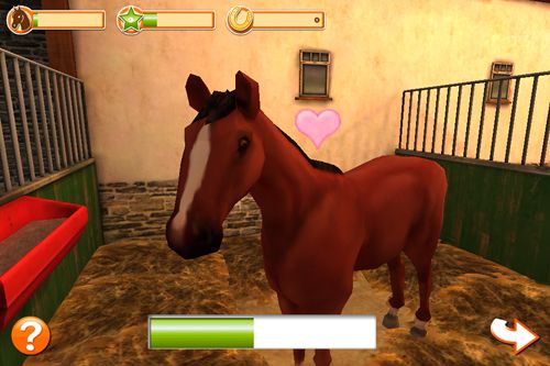 Free Horse world 3D: My riding Horse. Christmas edition - download for iPhone, iPad and iPod.