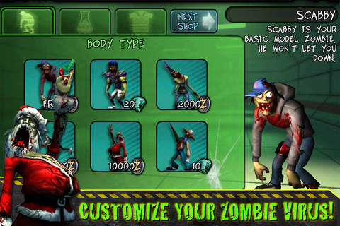 Free Infected - download for iPhone, iPad and iPod.