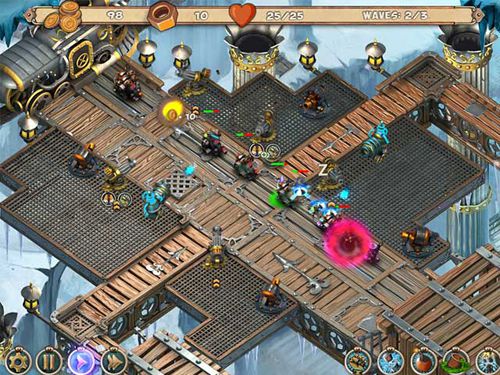 Free Iron heart: Steam tower - download for iPhone, iPad and iPod.
