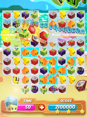 Free Juice Cubes - download for iPhone, iPad and iPod.
