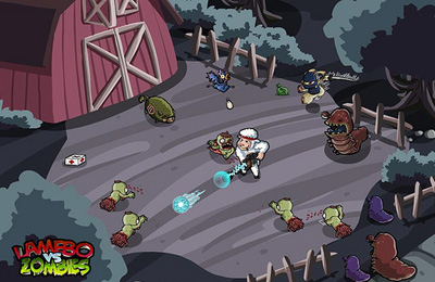 Free Lamebo vs Zombies - download for iPhone, iPad and iPod.