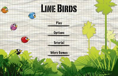 Free Line Birds - download for iPhone, iPad and iPod.