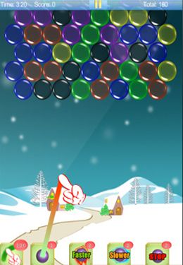 Free Magic Finger: Christmas Bubble - download for iPhone, iPad and iPod.
