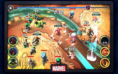 Free Marvel: Mighty heroes - download for iPhone, iPad and iPod.