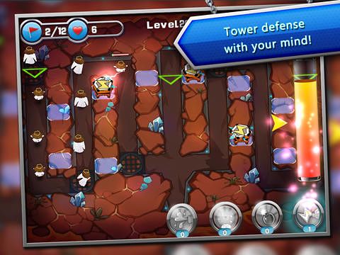 Free Mind: Tower defense - download for iPhone, iPad and iPod.