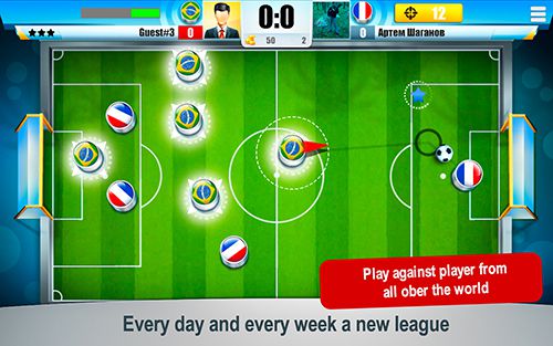 Download Mini football: Championship iPhone Sports game free.