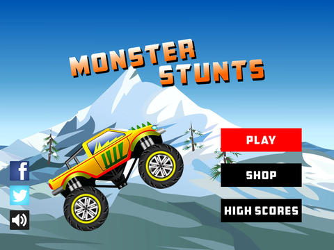 Free Monster stunts - download for iPhone, iPad and iPod.