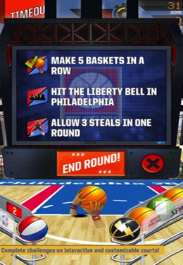 Free NBA: King of the Court 2 - download for iPhone, iPad and iPod.