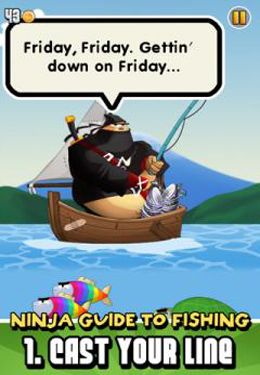 Free Ninja Fishing - download for iPhone, iPad and iPod.