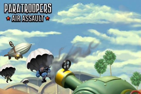 Game Paratroopers: Air assault for iPhone free download.