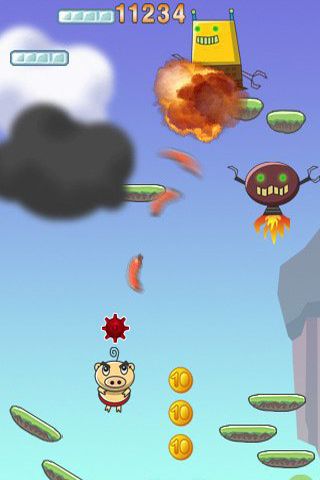 Free PigJump - download for iPhone, iPad and iPod.