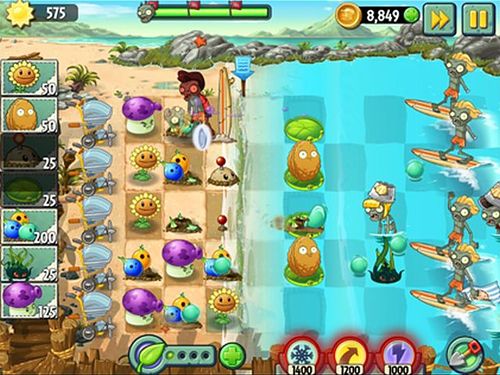 Free Plants vs. zombies 2: Big wave beach - download for iPhone, iPad and iPod.