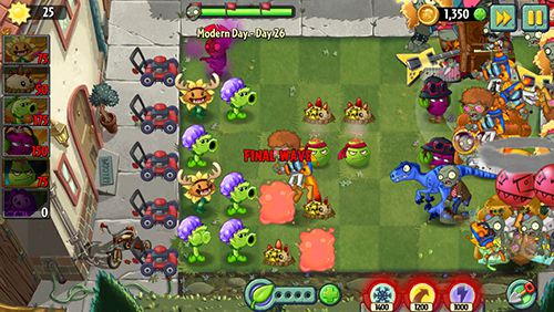 Free Plants vs. zombies 2: Modern day - download for iPhone, iPad and iPod.