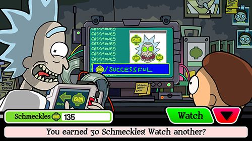 Free Pocket Mortys - download for iPhone, iPad and iPod.