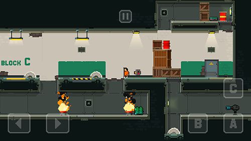 Free Prison: Run and gun - download for iPhone, iPad and iPod.