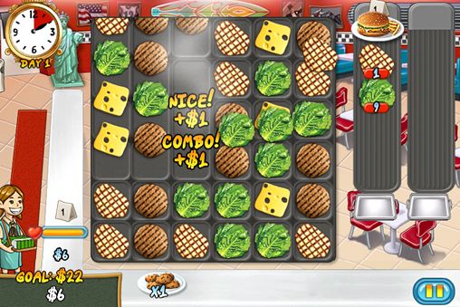 Free Restaurant rush - download for iPhone, iPad and iPod.