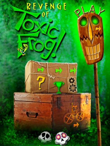 Game Revenge of toxic frog for iPhone free download.