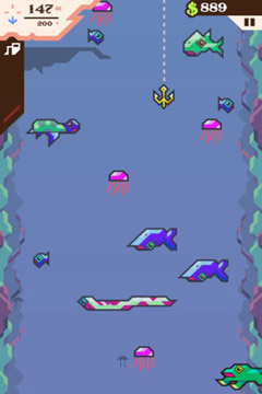 Free Ridiculous Fishing - A Tale of Redemption - download for iPhone, iPad and iPod.