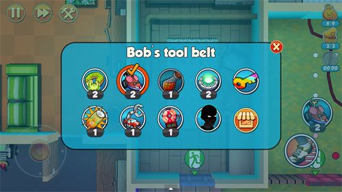 Free Robbery Bob 2: Double trouble - download for iPhone, iPad and iPod.