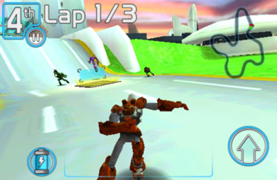 Free Robot Race - download for iPhone, iPad and iPod.