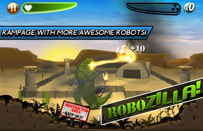 Free Robot Rampage - download for iPhone, iPad and iPod.