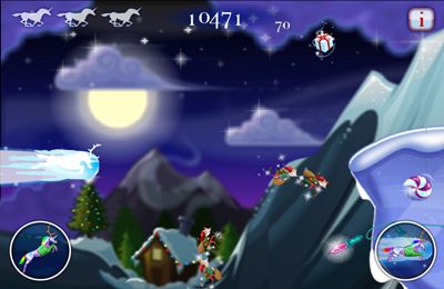 Free Robot Unicorn Attack Christmas Edition - download for iPhone, iPad and iPod.