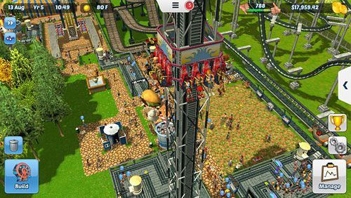 Free Roller coaster tycoon 3 - download for iPhone, iPad and iPod.