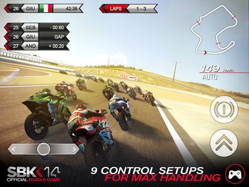 Free SBK14: Official mobile game - download for iPhone, iPad and iPod.