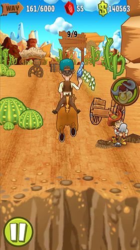 Free Shoot and run: Western - download for iPhone, iPad and iPod.