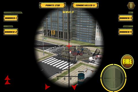 Free Sniper city: Zombies - download for iPhone, iPad and iPod.
