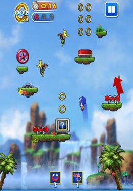 Free Sonic Jump - download for iPhone, iPad and iPod.