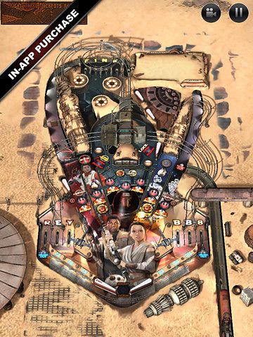 Free Star wars. The force awakens: Pinball 4 - download for iPhone, iPad and iPod.