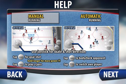 Free Stickman: Ice hockey - download for iPhone, iPad and iPod.