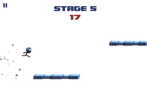 Free Stickman: Impossible run - download for iPhone, iPad and iPod.