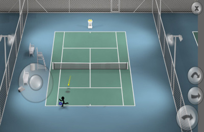 Free Stickman Tennis - download for iPhone, iPad and iPod.