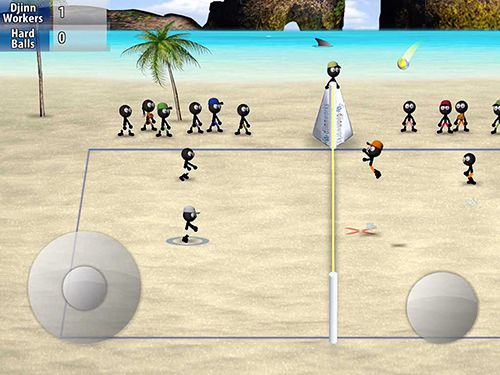 Free Stickman volleyball - download for iPhone, iPad and iPod.