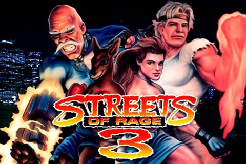 Game Streets of Rage 3 for iPhone free download.