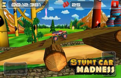 Free Stunt Car Madness - download for iPhone, iPad and iPod.