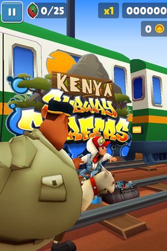 Free Subway surfers: Kenya - download for iPhone, iPad and iPod.