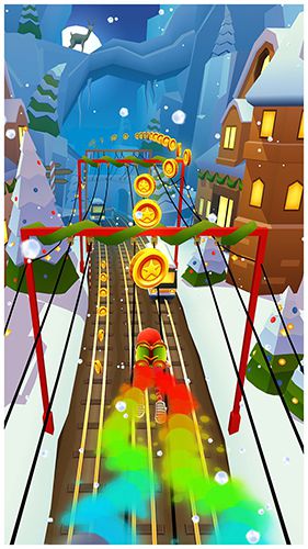 Free Subway Surfers: North pole - download for iPhone, iPad and iPod.