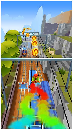 Free Subway surfers: Peru - download for iPhone, iPad and iPod.