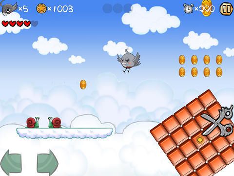 Free Super bird adventure - download for iPhone, iPad and iPod.