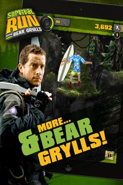 Free Survival Run with Bear Grylls - download for iPhone, iPad and iPod.
