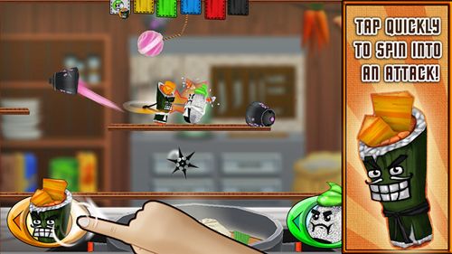 Free Sushi fight - download for iPhone, iPad and iPod.