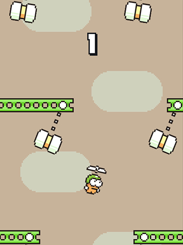Free Swing copters - download for iPhone, iPad and iPod.