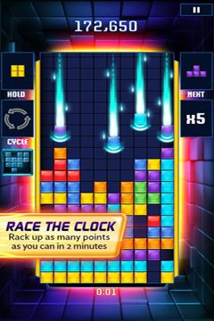 Free Tetris Blitz - download for iPhone, iPad and iPod.
