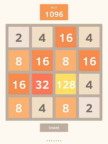 Free The 2048 - download for iPhone, iPad and iPod.