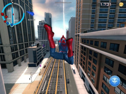 Game The amazing Spider-man 2 for iPhone free download.