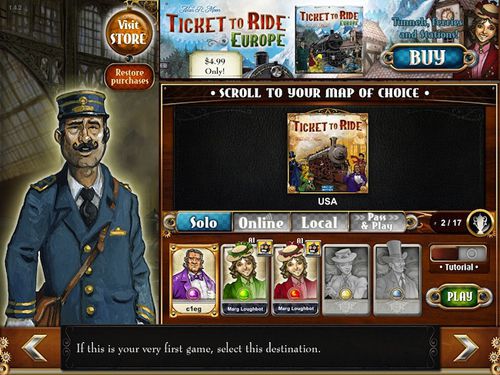 Free Ticket to ride - download for iPhone, iPad and iPod.