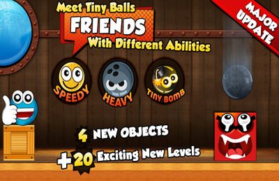 Free Tiny Ball vs. Evil Devil - Christmas Edition - download for iPhone, iPad and iPod.